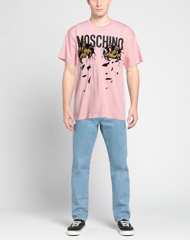 Man T-shirt Light pink