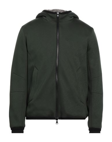 Man Jacket Dark green Size L Viscose