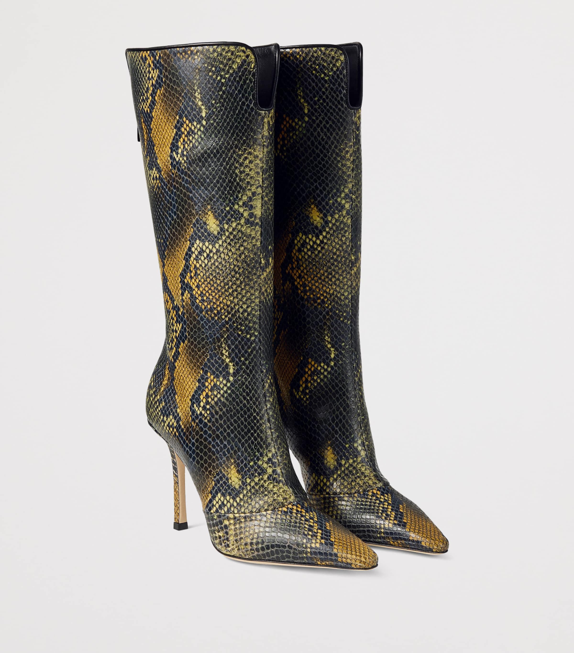 Jimmy Choo Archive Collection: 100 Python Print Boots