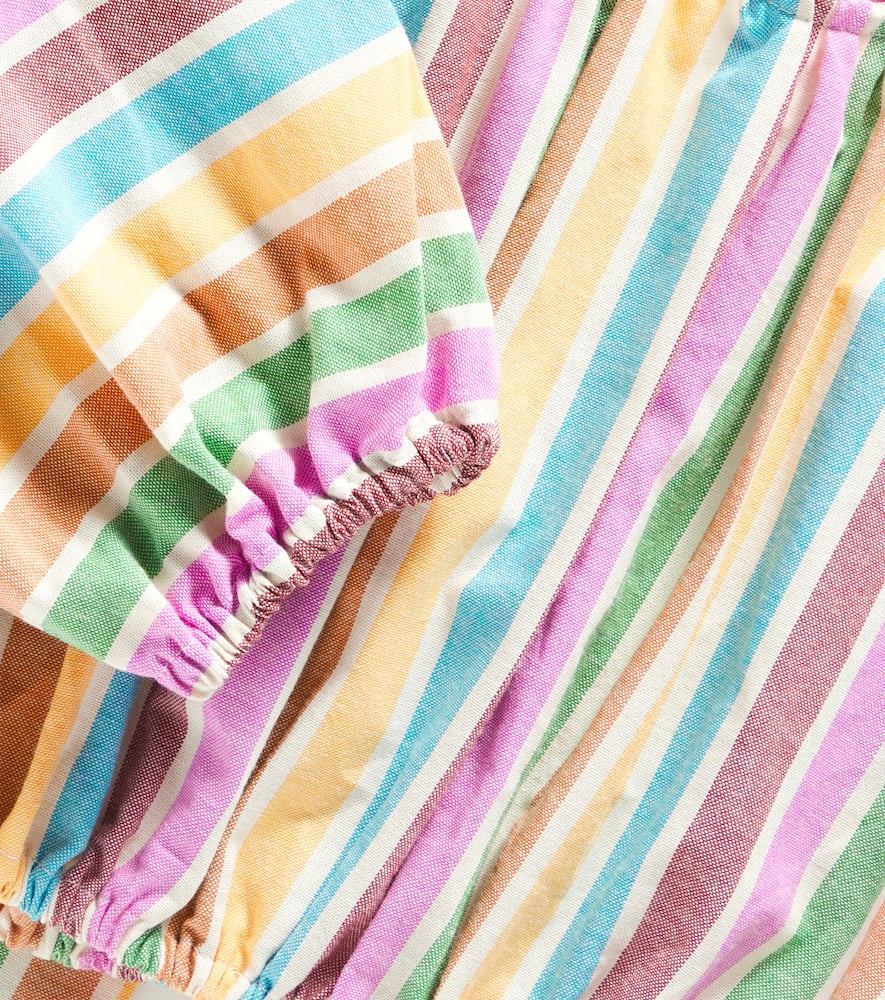Fábula Striped cotton blouse