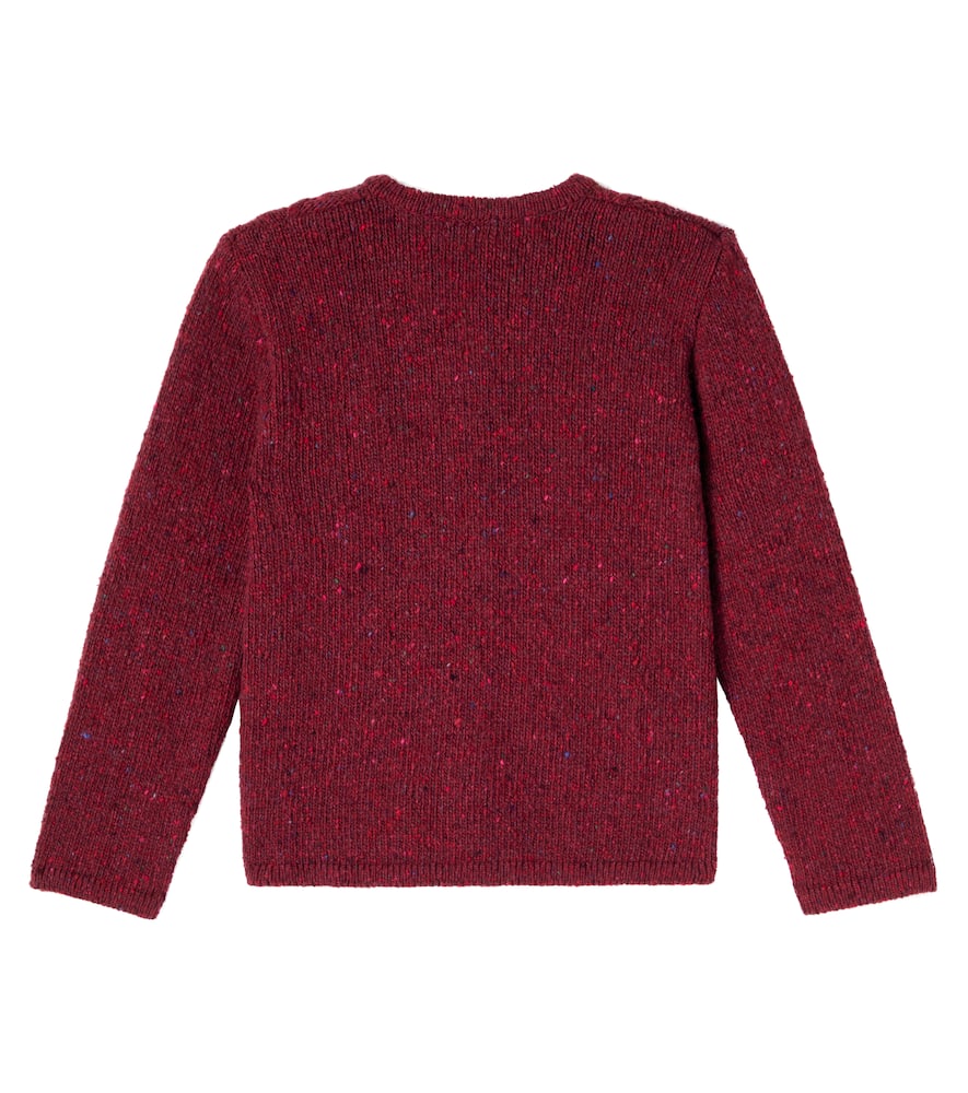 Denali cable-knit wool-blend cardigan