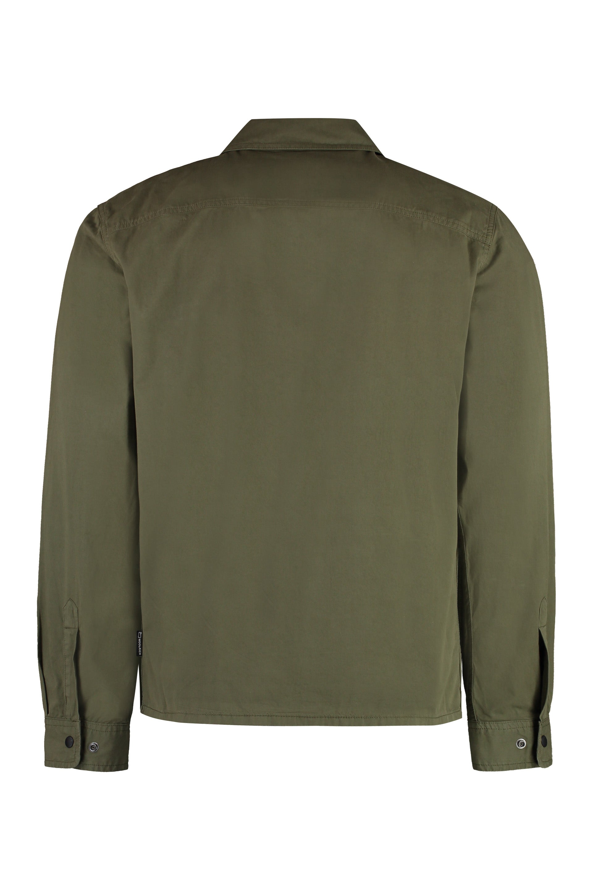Cotton Overshirt — Green