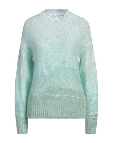 Woman Sweater Light green Size S Acrylic, Nylon, Mohair wool