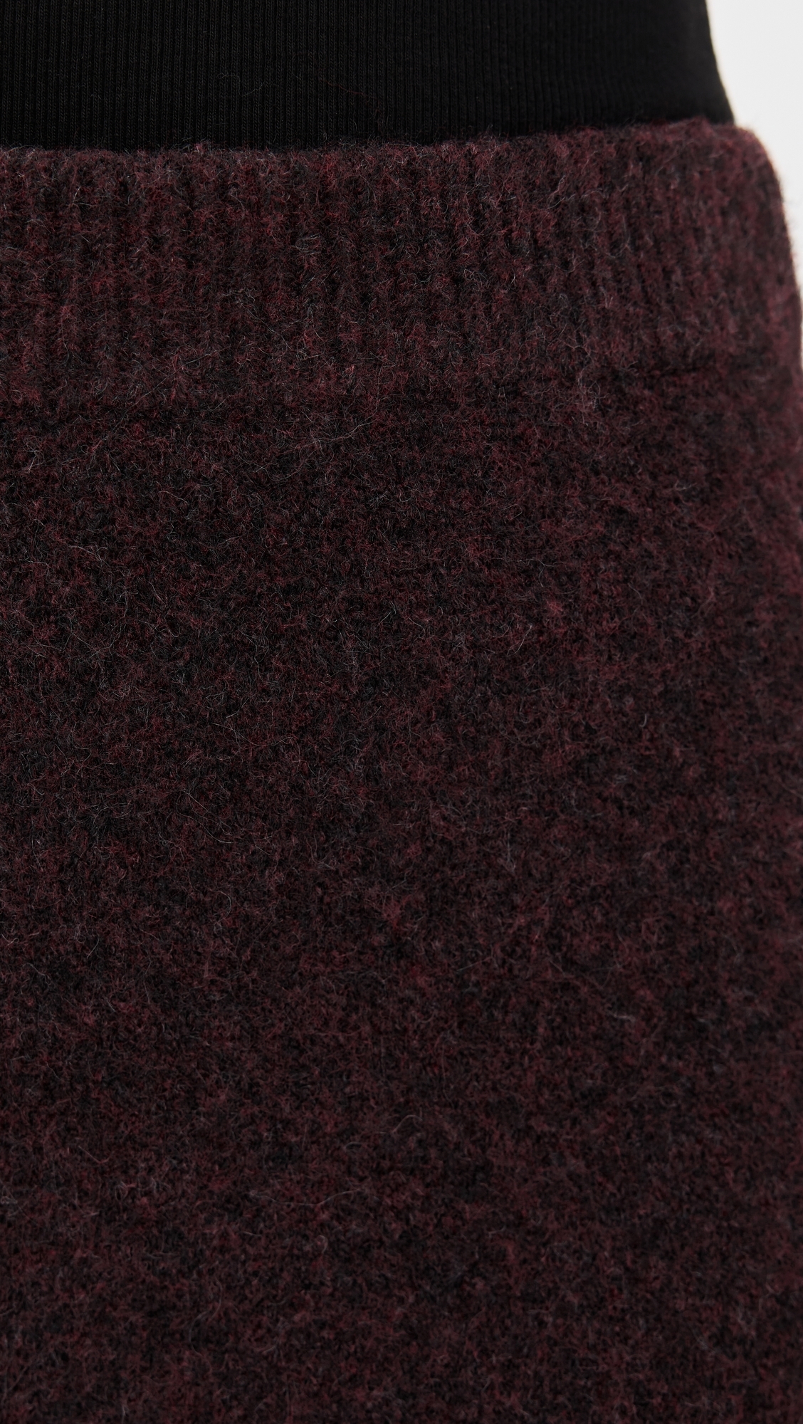 Ines Knit Midi Skirt Chocolate