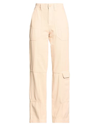 Woman Pants Beige Size 4 Cotton