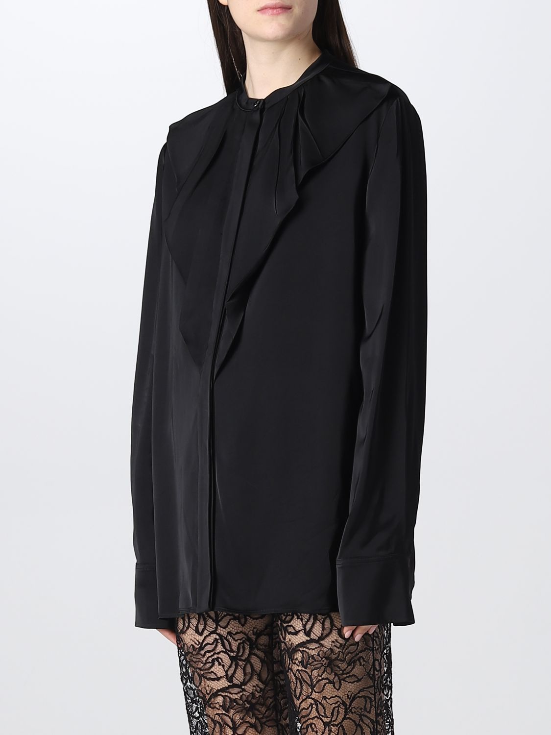 Top Woman color Black