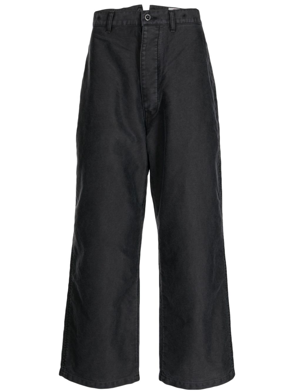 Moleskin French Work cotton pants - Blue