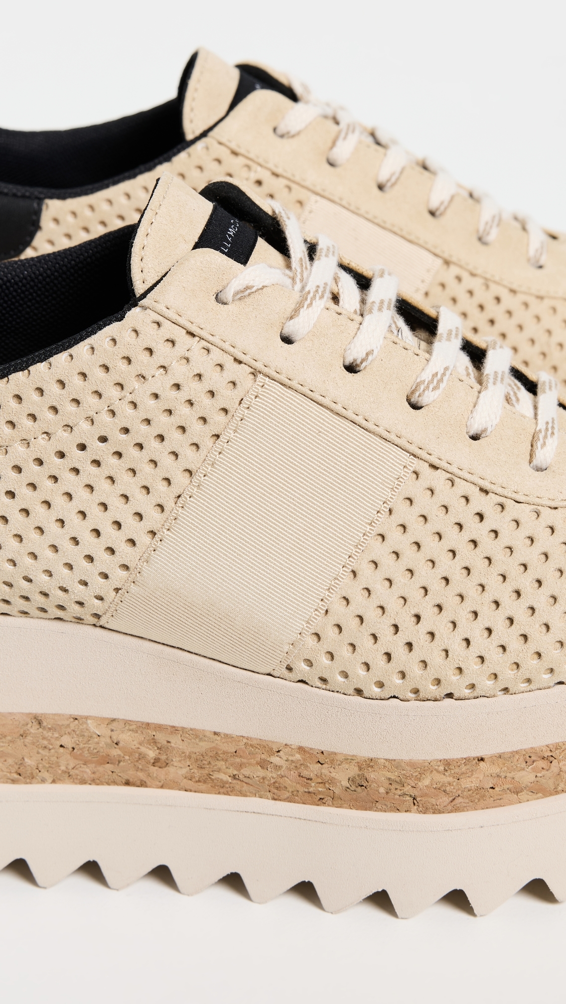 Stella McCartney Sneakelyse Alter Suede Sneakers Dust