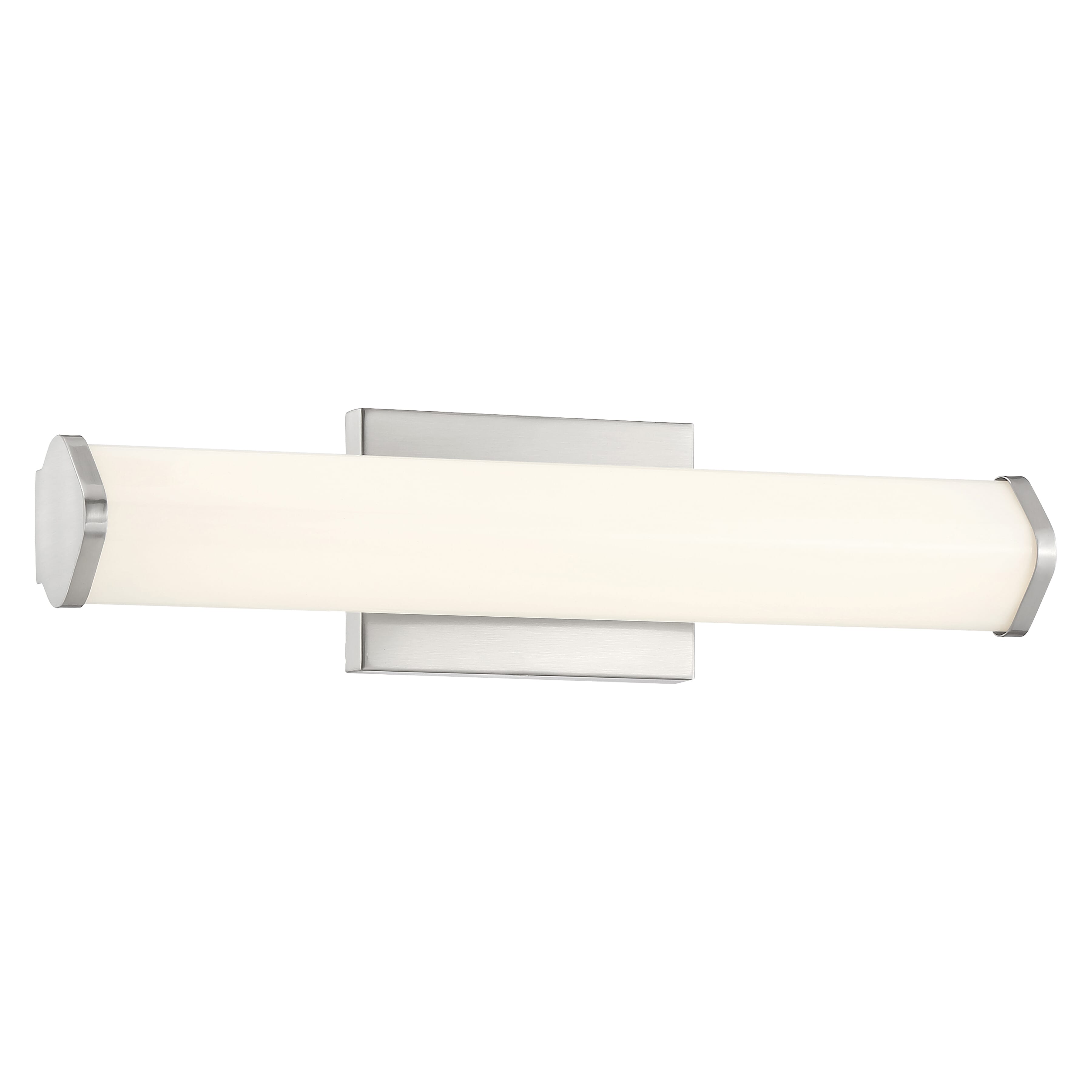 Access Summit Bathroom Vanity Light in Brushed Steel - 62513LEDD-BS/ACR