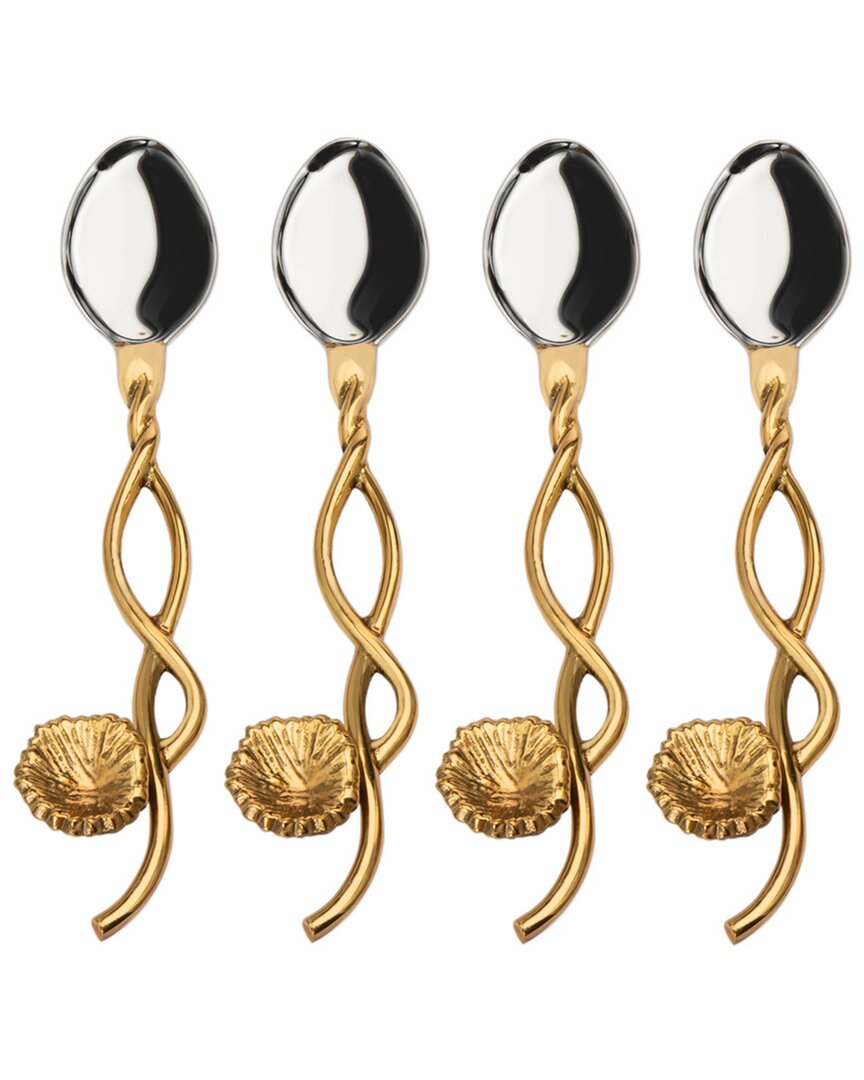 Dnu Aur Discontinued Mayfair Dessert Spoons Set Of 4