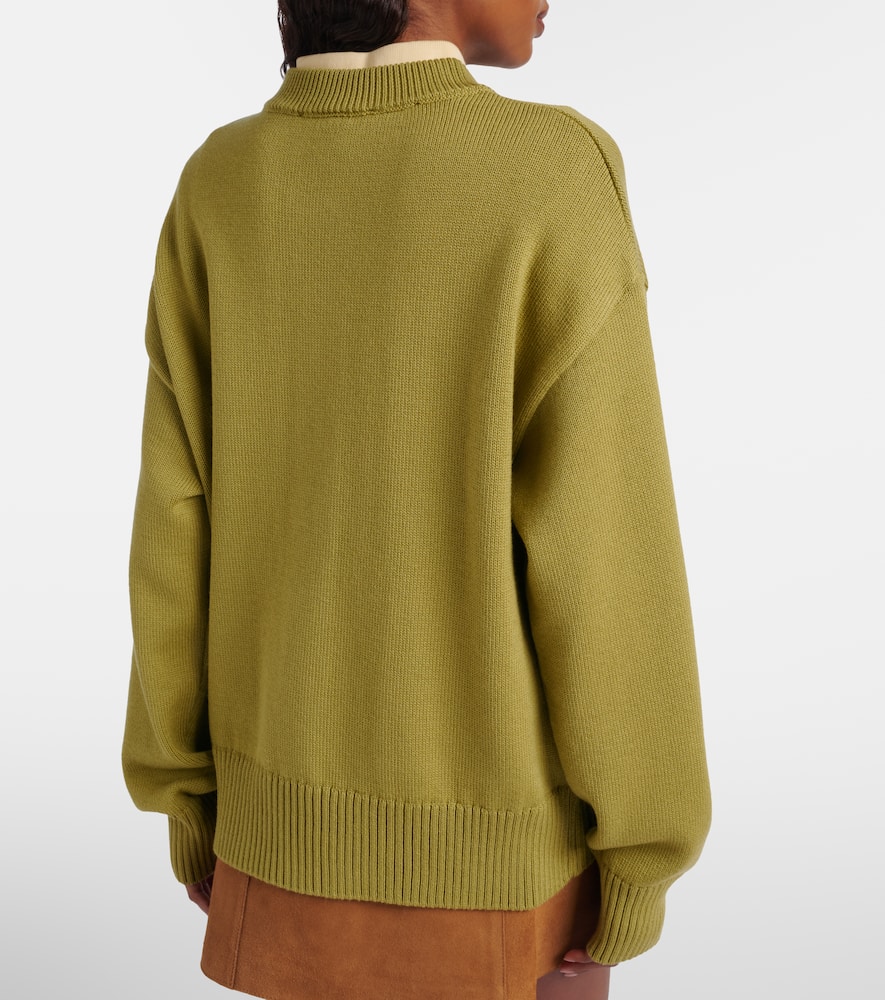 Ami de Caur wool and cotton cardigan