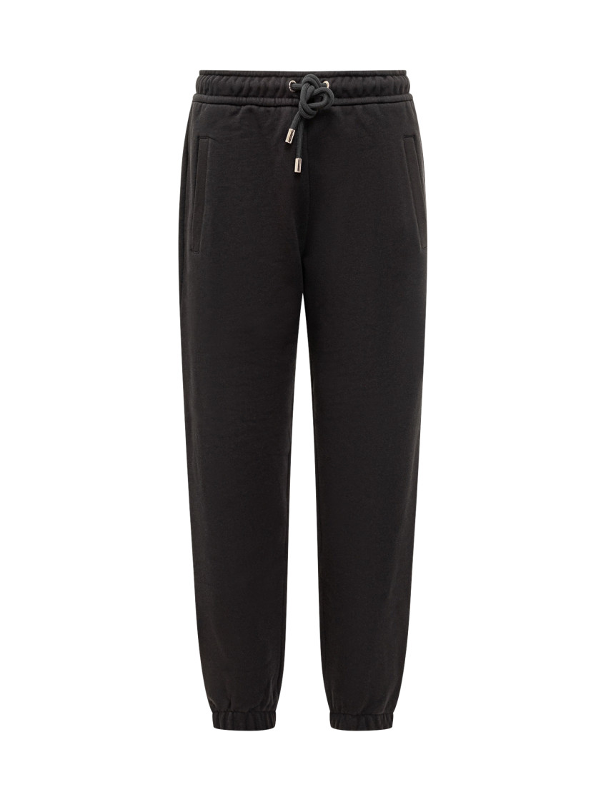 Black Tapered Joggers Pants