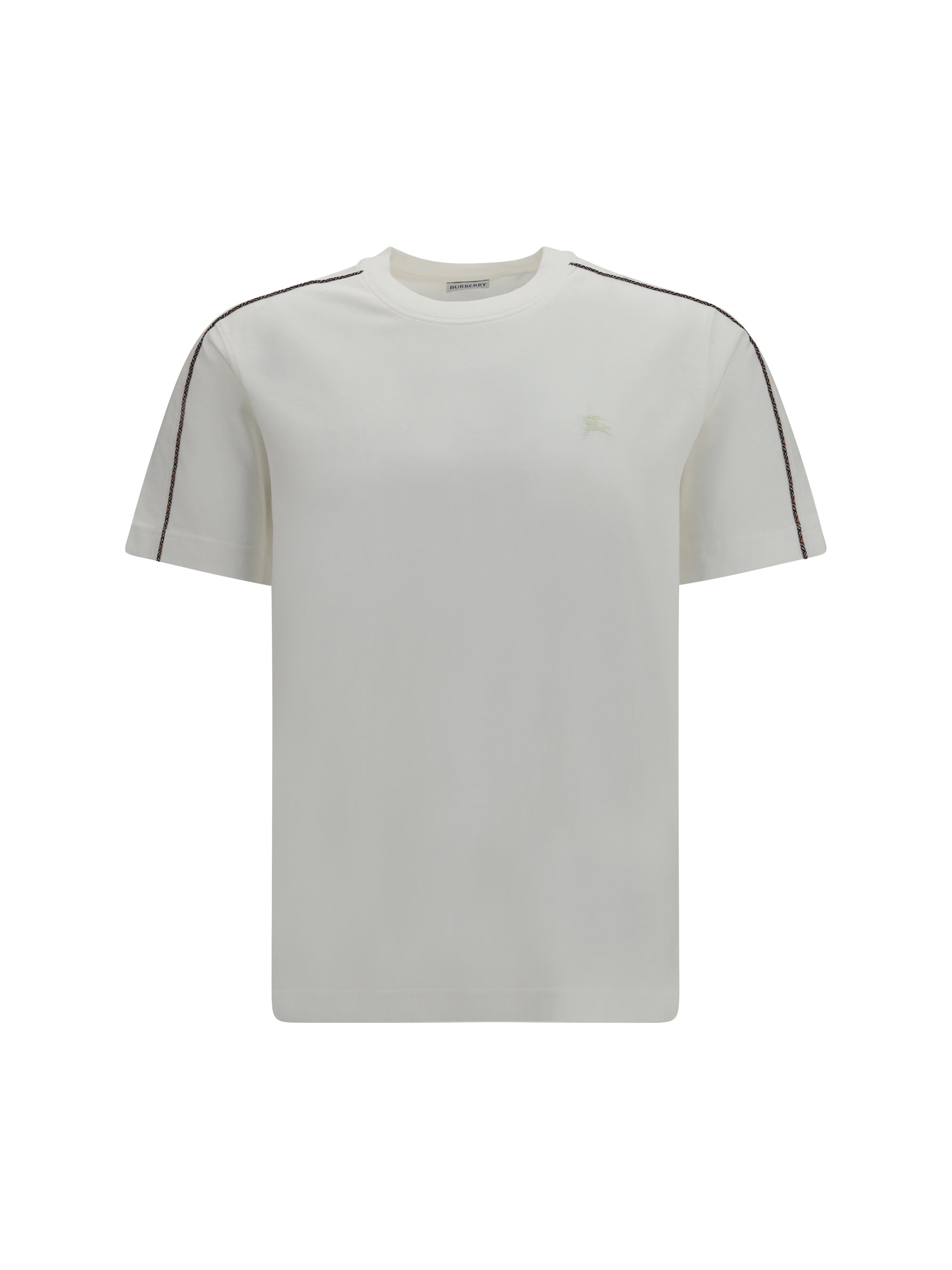 Check T-Shirt — White