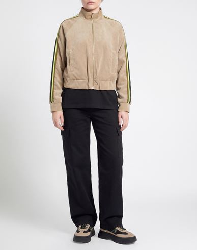 Woman Jacket Beige Size M Polyester, Polyamide, Elastane
