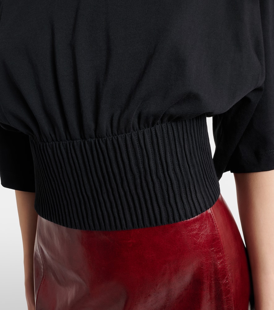 Fosco cotton jersey top