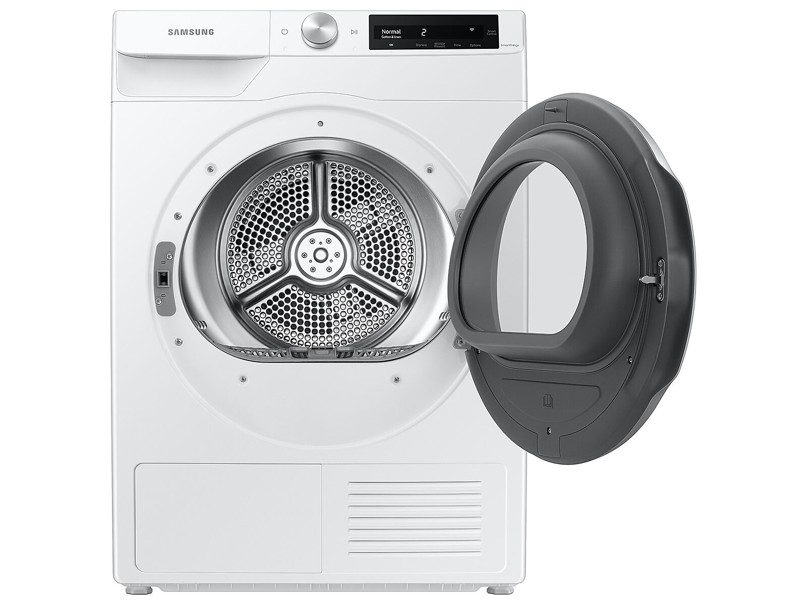 4.0 cu. ft. Heat Pump Dryer with AI Smart Dial and Wi-Fi Connectivity in White(DV25B6900HW/A2)