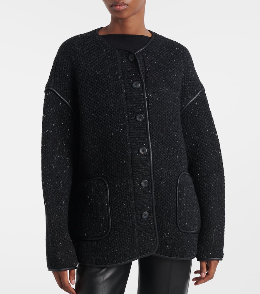 Medrano knitted wool-blend jacket