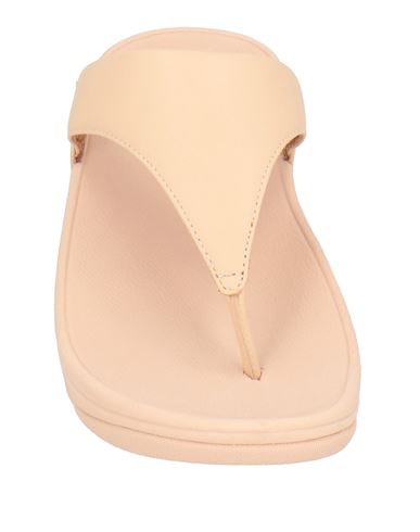 Woman Thong sandal Blush Size 5 Leather