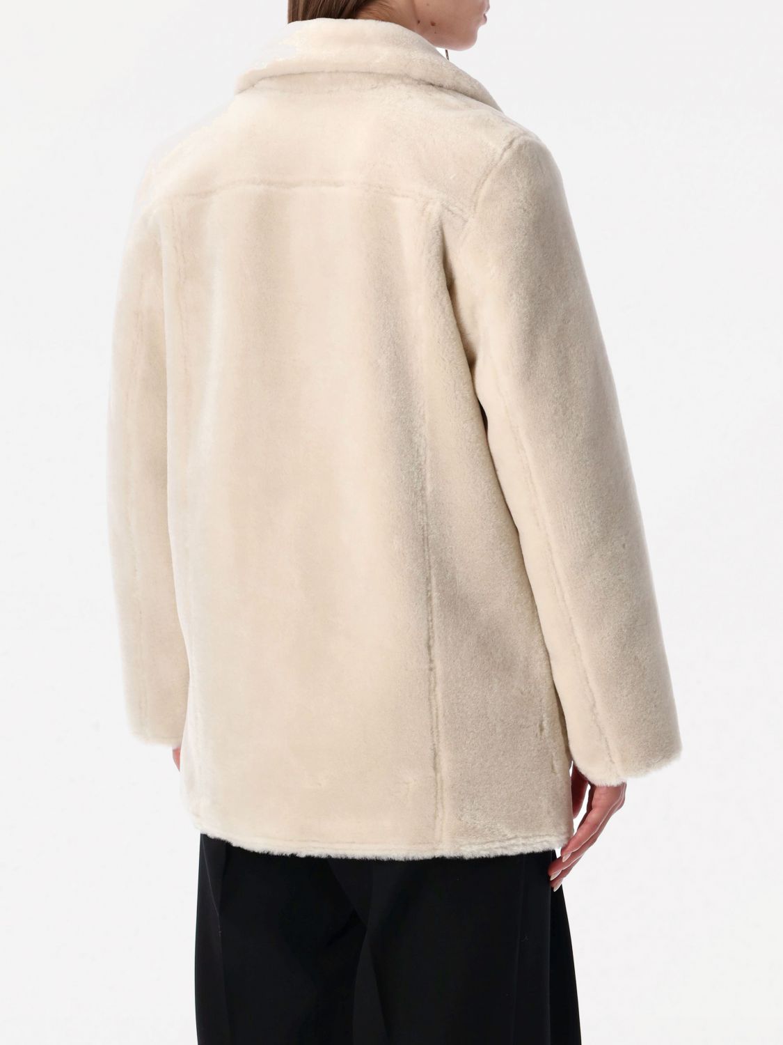 Coat Woman color Beige