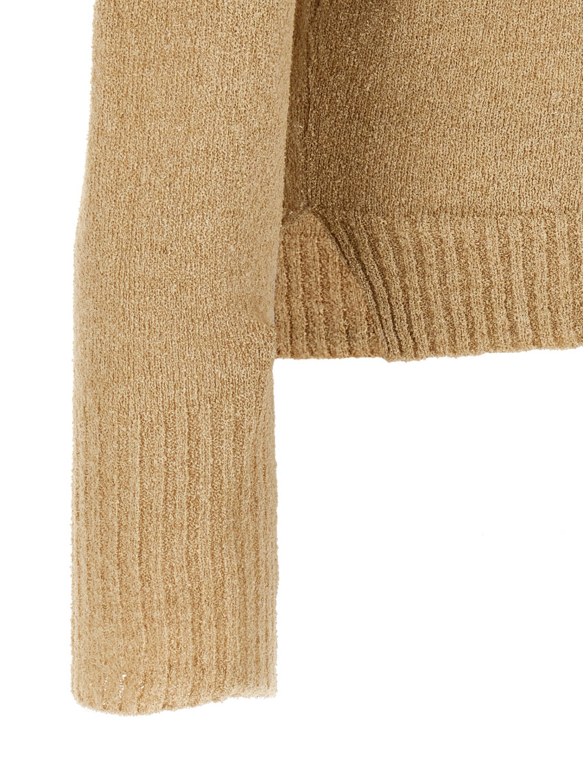 Bouclé Cotton Shirt Polo