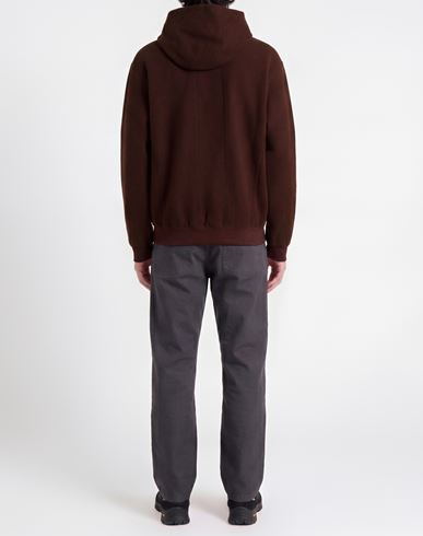 Man Sweatshirt Brown Size S Wool, Polyester, Polyamide, Elastane