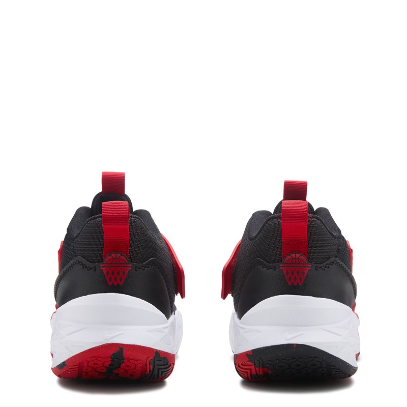 Kids' Hustle 12 Basketball Shoe Big Kid Shoes (Black/Red)