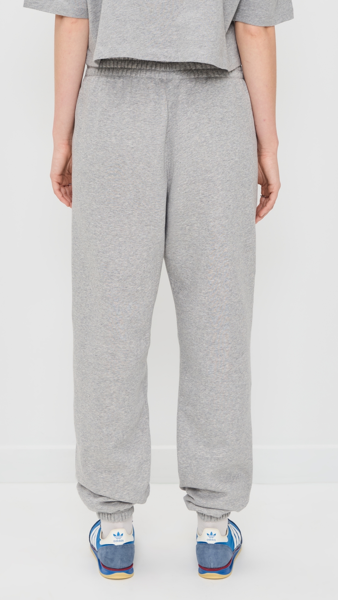 Essentials Loose Fleece Joggers Medium Grey Heather
