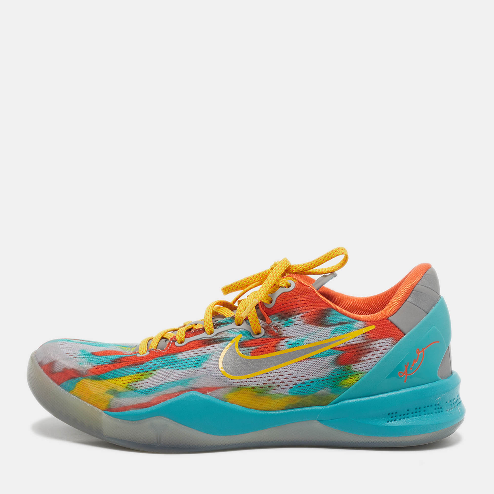 Nike Kobe 8 Protro Venice Beach 41 Multicolor Knit Fabric Low Top Sneaker
