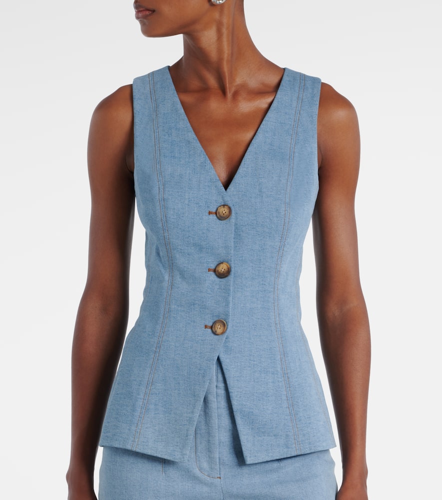 Avalina denim vest