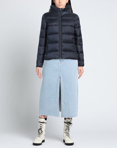 Woman Puffer Midnight blue Size 12 Polyamide