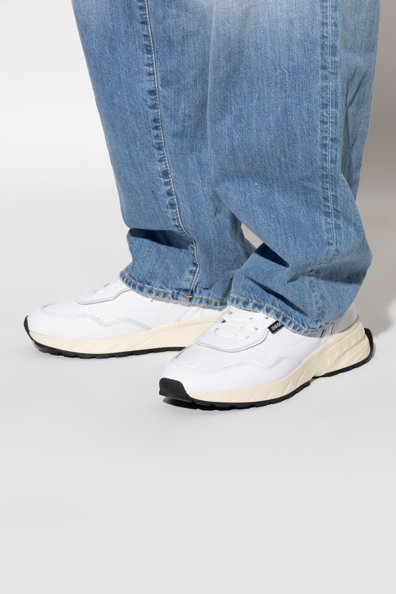 Dsquared2 "Sprinter" Sports Shoes, Men's, White