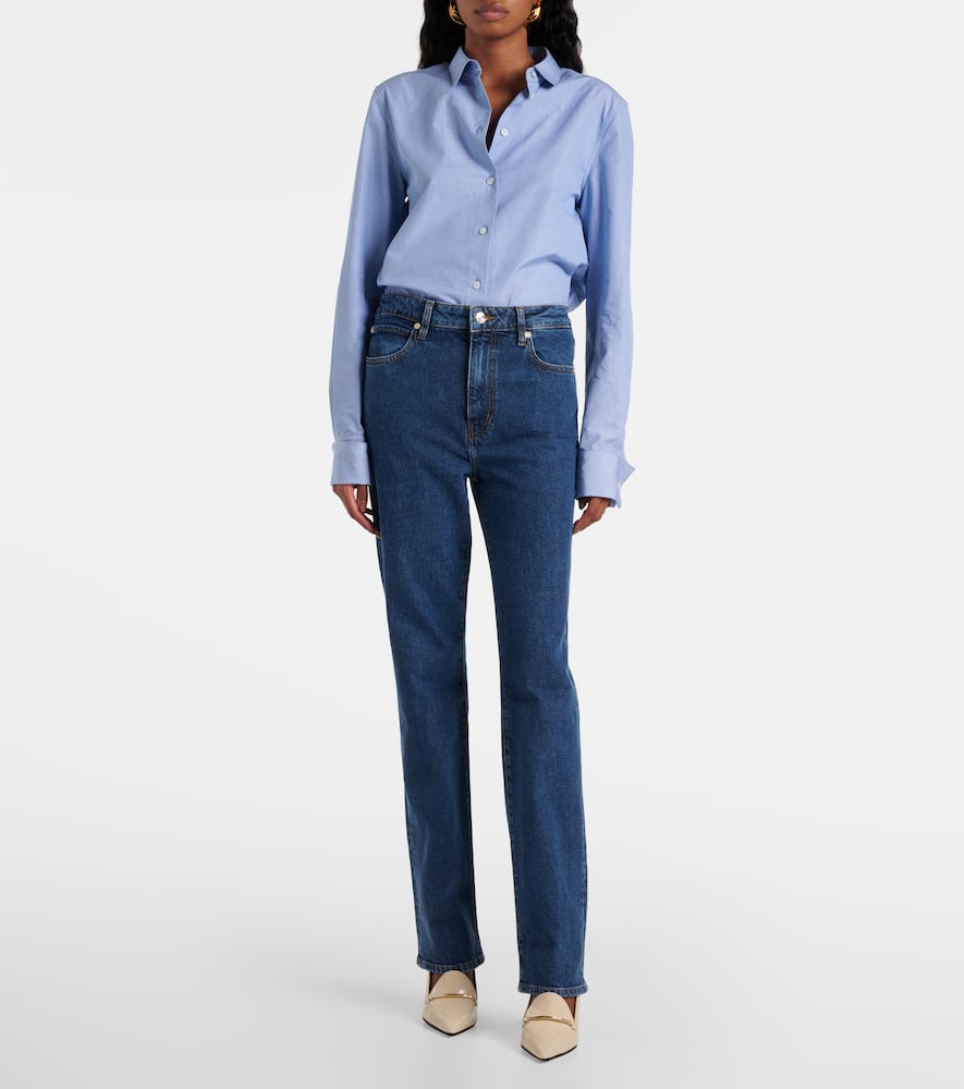 The Ruler high-rise straight jeans