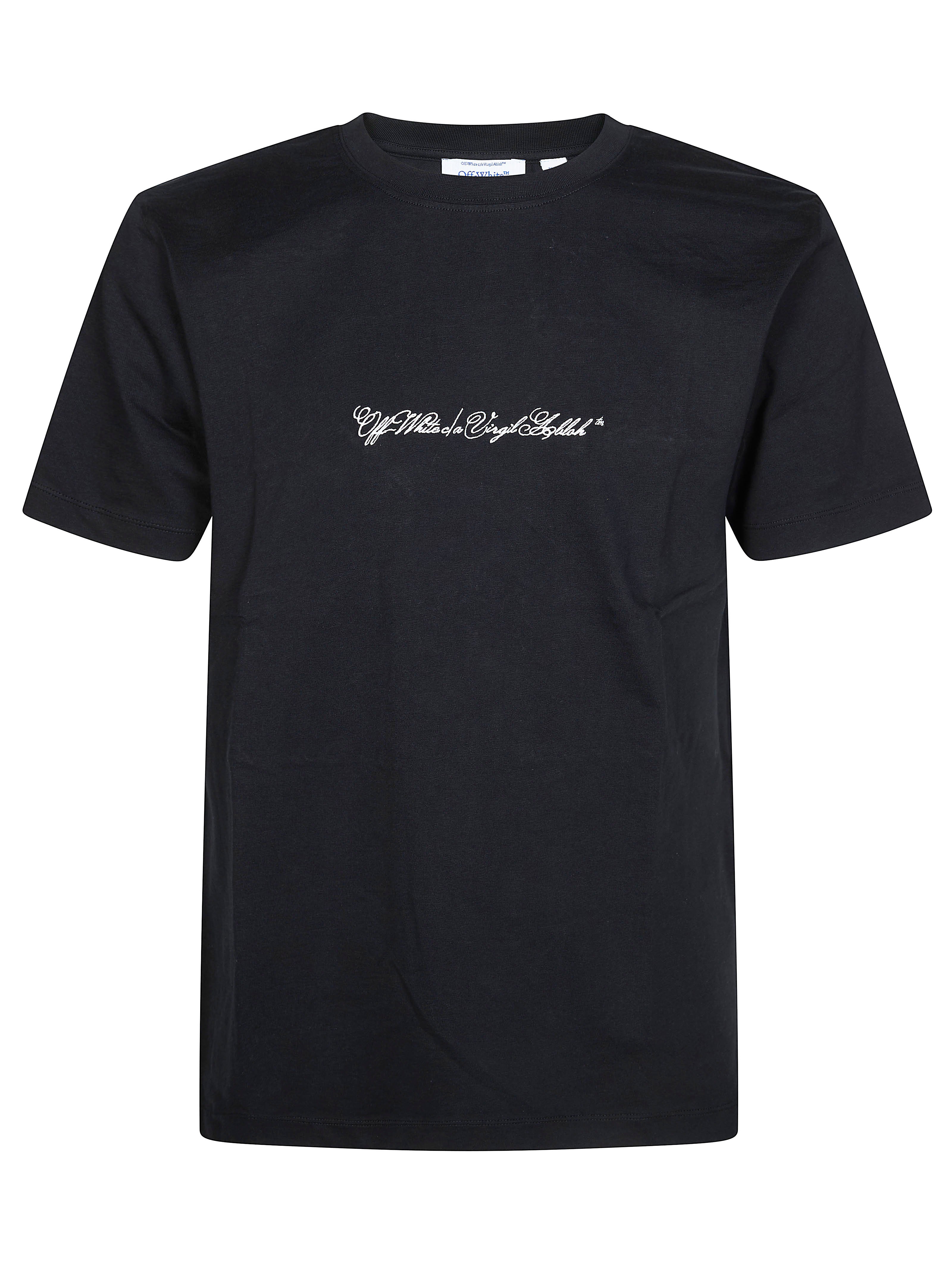 Script Arrow Slim T-shirt in for Men