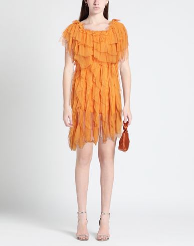 Woman Midi dress Mandarin