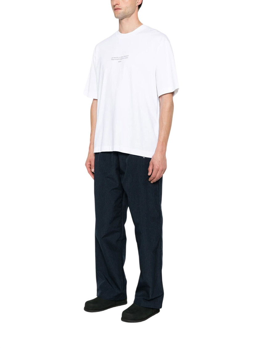 White Crew Neck T-Shirts