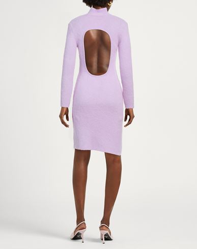 Woman Mini dress Lilac Size ONESIZE Alpaca wool, Polyamide, Virgin Wool, Elastane