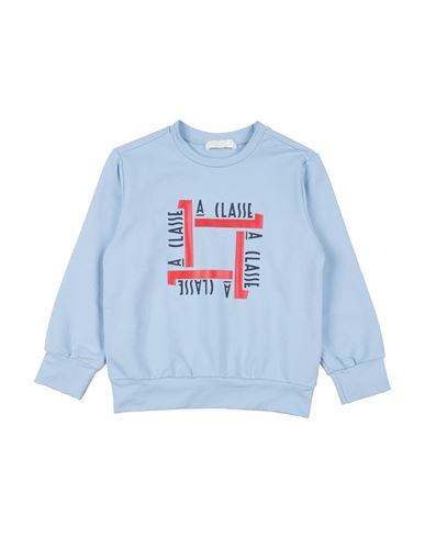 Junior Kid Boy Sweatshirt Sky blue Size 10 Cotton, Elastane