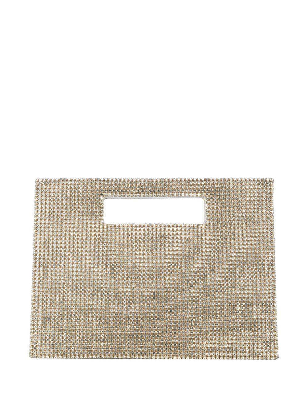Metal tote bag - Gold