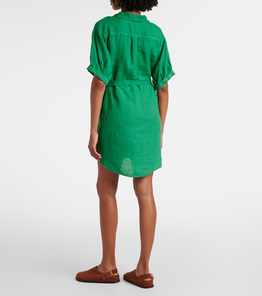 Stella linen minidress