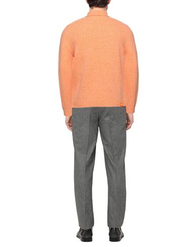 Man Turtleneck Orange Size XL Polyamide, Viscose