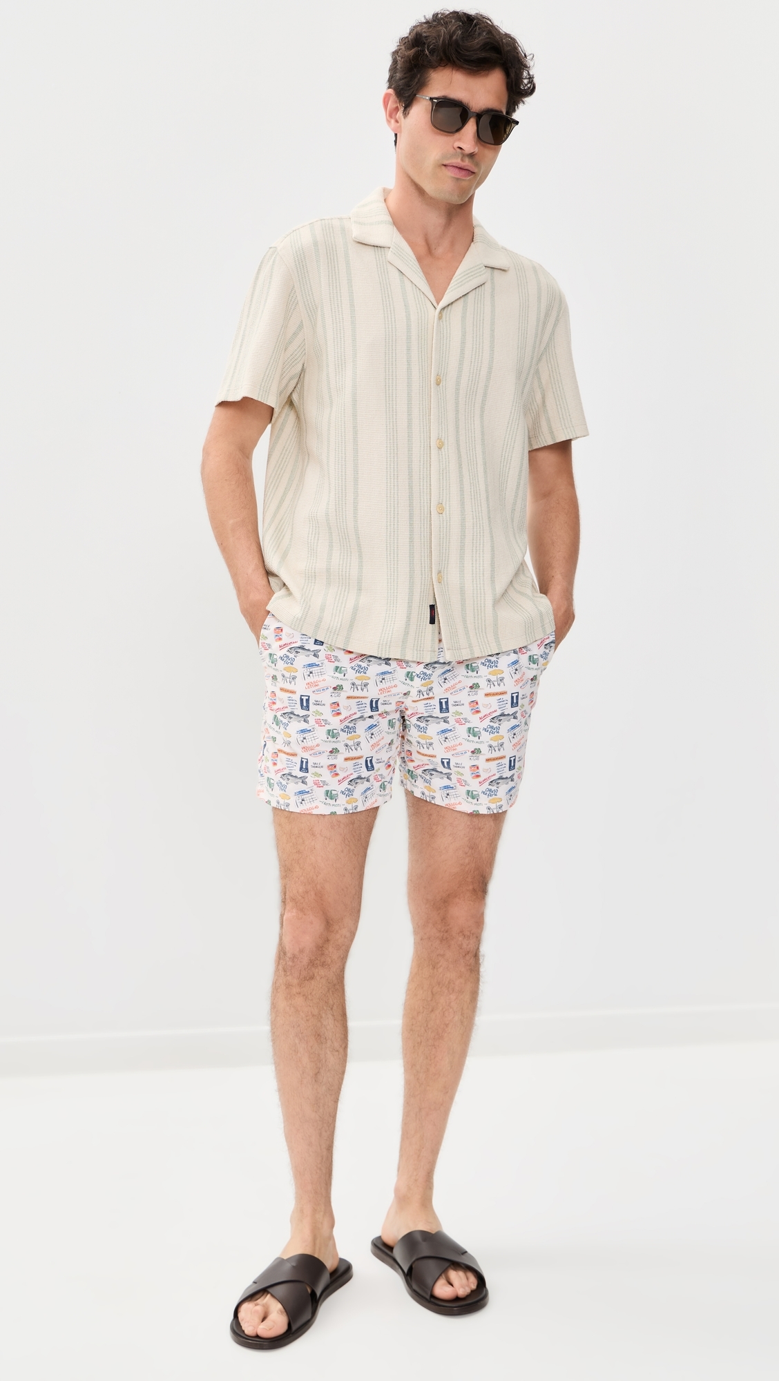 The Swimshorts Off White