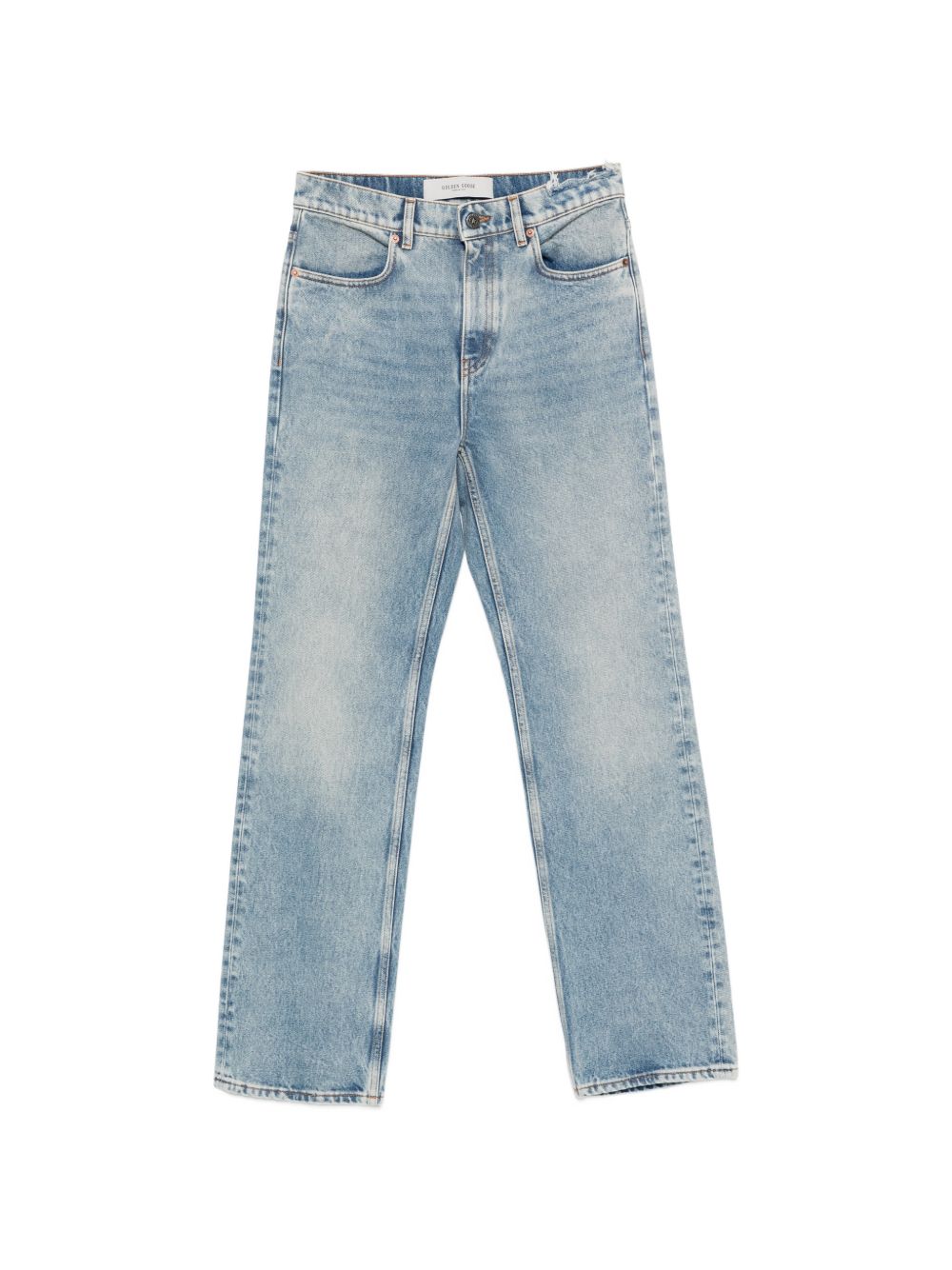 Cotton Denim Jeans — Light Blue