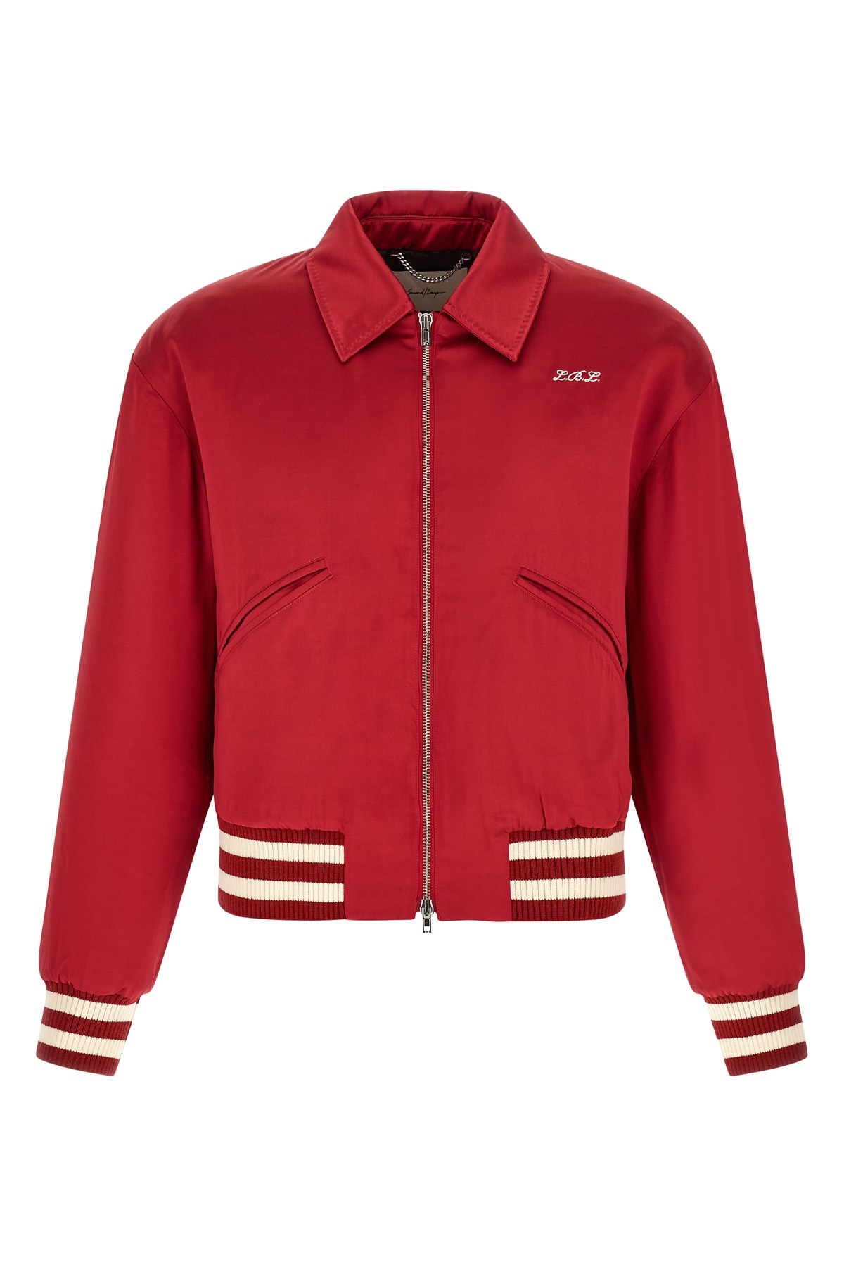 'Aces Satin Club' Bomber Jacket
