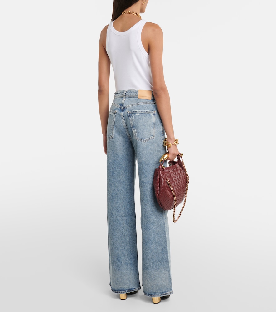 Paloma high-rise wide-leg jeans