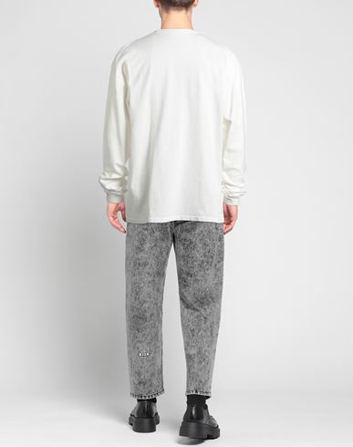 Man Sweatshirt Ivory Size L Cotton