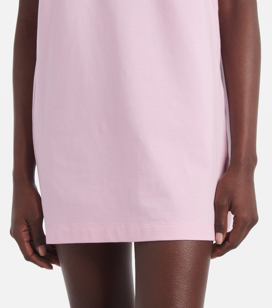 Patou Logo cotton polo dress
