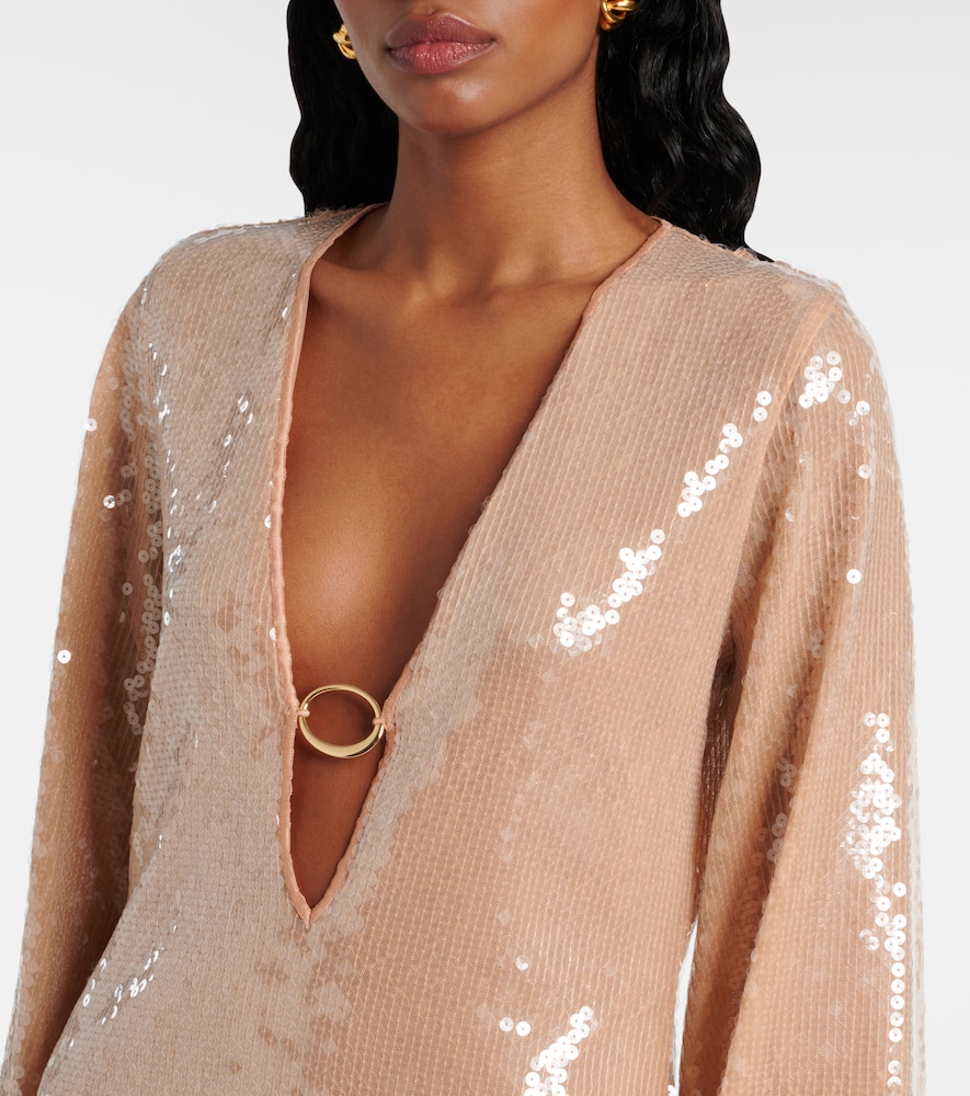Oséree Sequined tunic