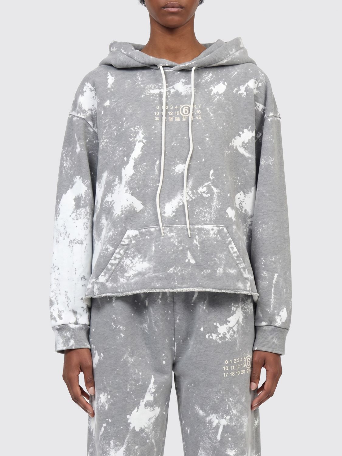 Sweatshirt Woman color Grey