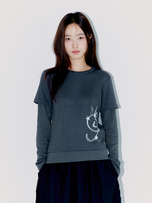 STAR MELODY LAYERED LONGSLEEVE