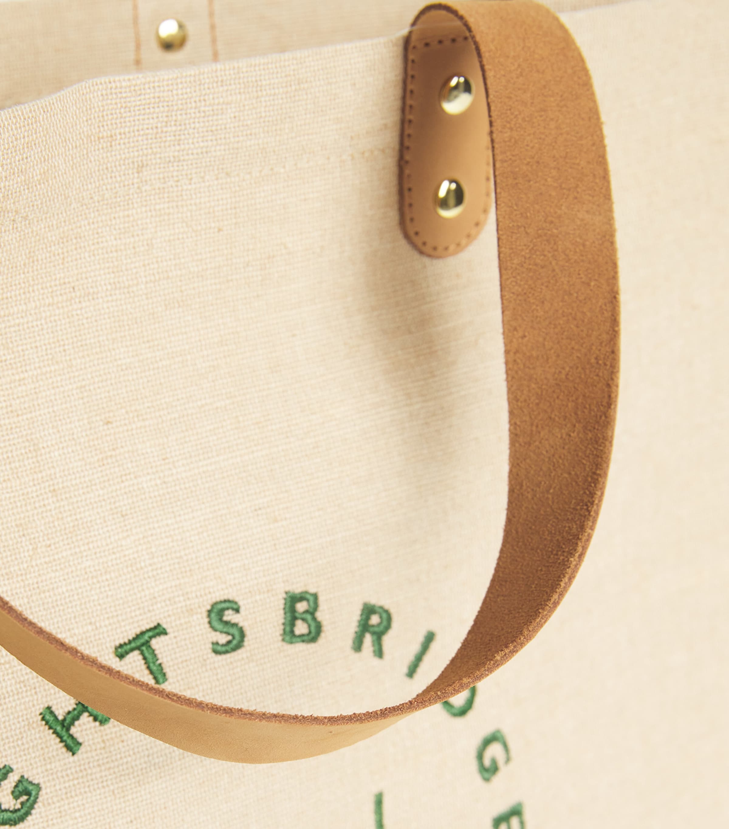Jute and Cotton Food Halls Shopper Bag